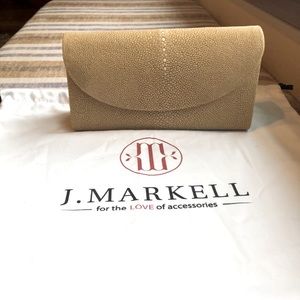 J. Markell Baby Grande Convertible Clutch handbag